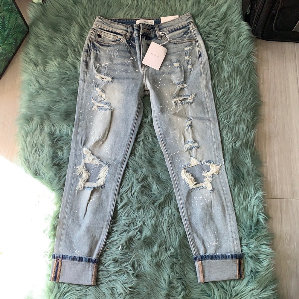 Kancan Relaxed Fit Painter Jeans